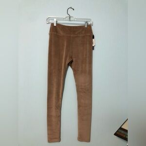 NWT_Beige Velour Leggings_NWT